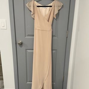 Joanna August blush dress lightly used small